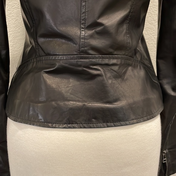ATM | Lamb Leather Moto Jacket - Picture 6 of 13